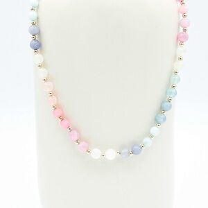 Rainbow gem choker necklace